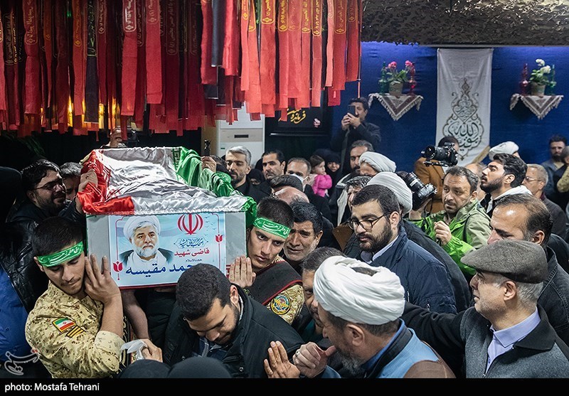 اولین تصاویر از پیکر قضات شهید مقیسه و رازینی