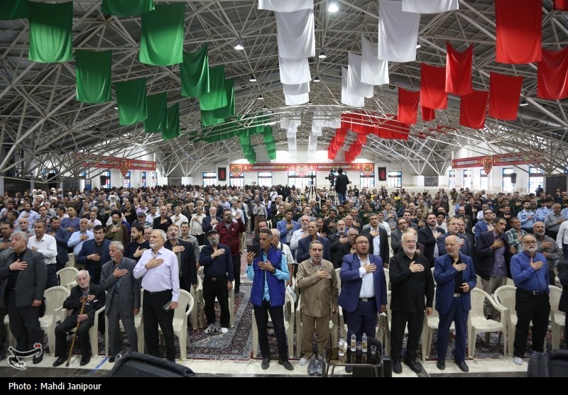 مراسم سومین روز شهادت سردار شهید نیلفروشان