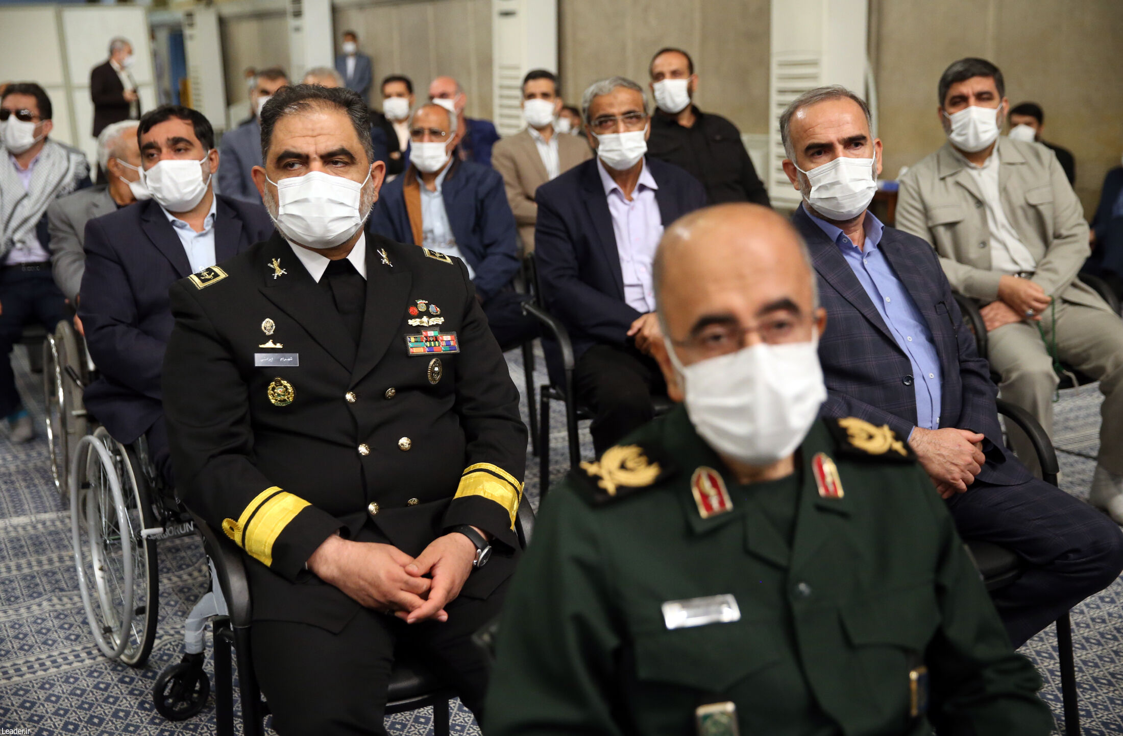 دیدار دست‌اندرکاران کنگره شهدای قم با رهبر انقلاب