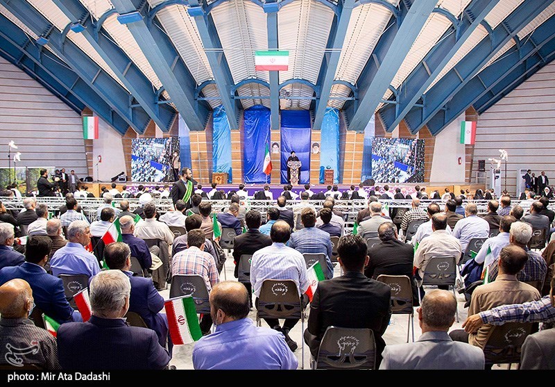سلام فرمانده دهه نودی ها به زبان آذری در محضر رئیسی