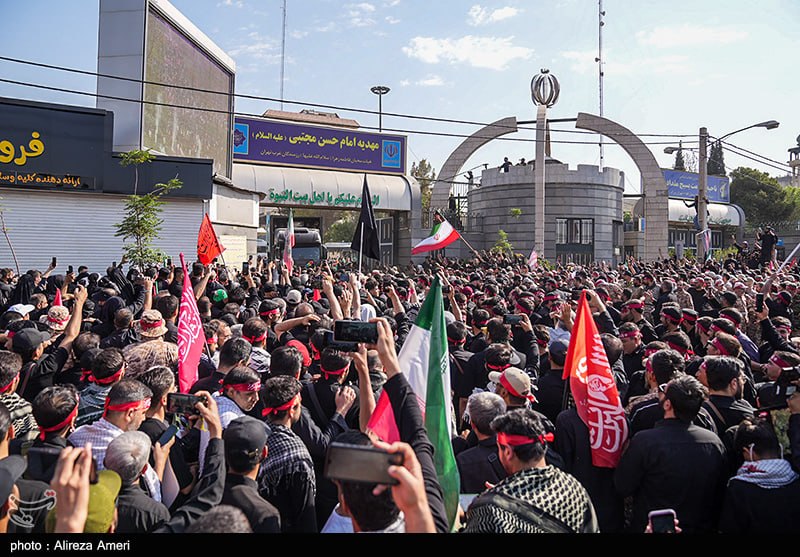 مراسم تشییع پیکر مطهر آقای شهید ایران