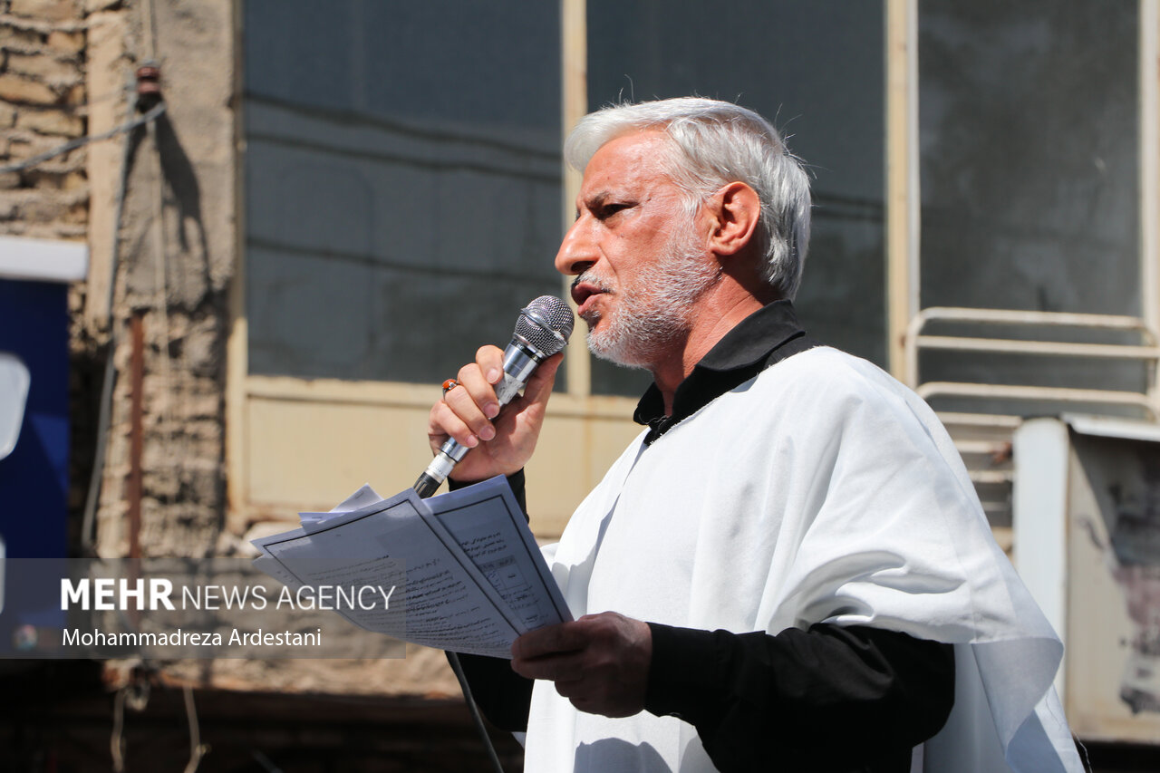 راهپیمایی مردم ورامین در سالروز قیام ۱۵ خرداد