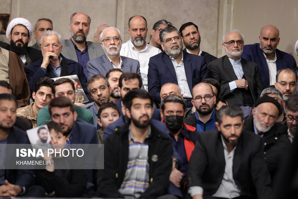 دیدار خانواده شهدای اقتدار با رهبر انقلاب