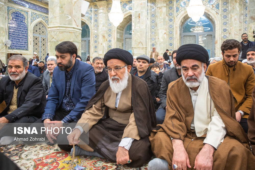 مراسم گرامیداشت «شهدای عدالت» در مسجد اعظم قم