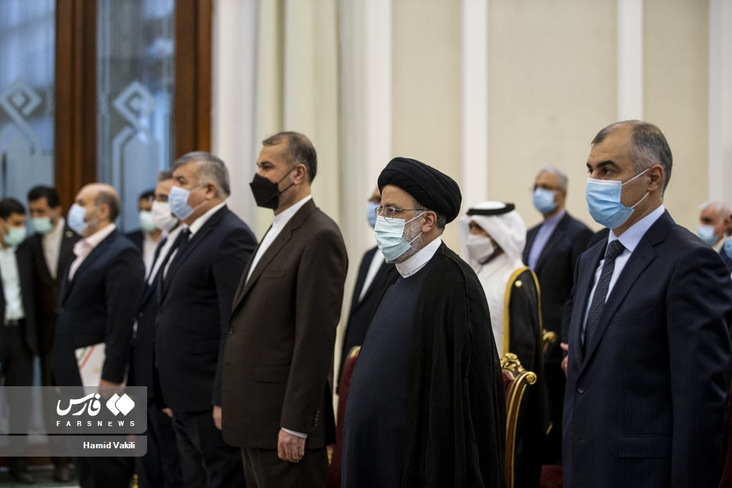 دیدار سفرا و روسای نمایندگی های کشورهای اسلامی با رئیس جمهور