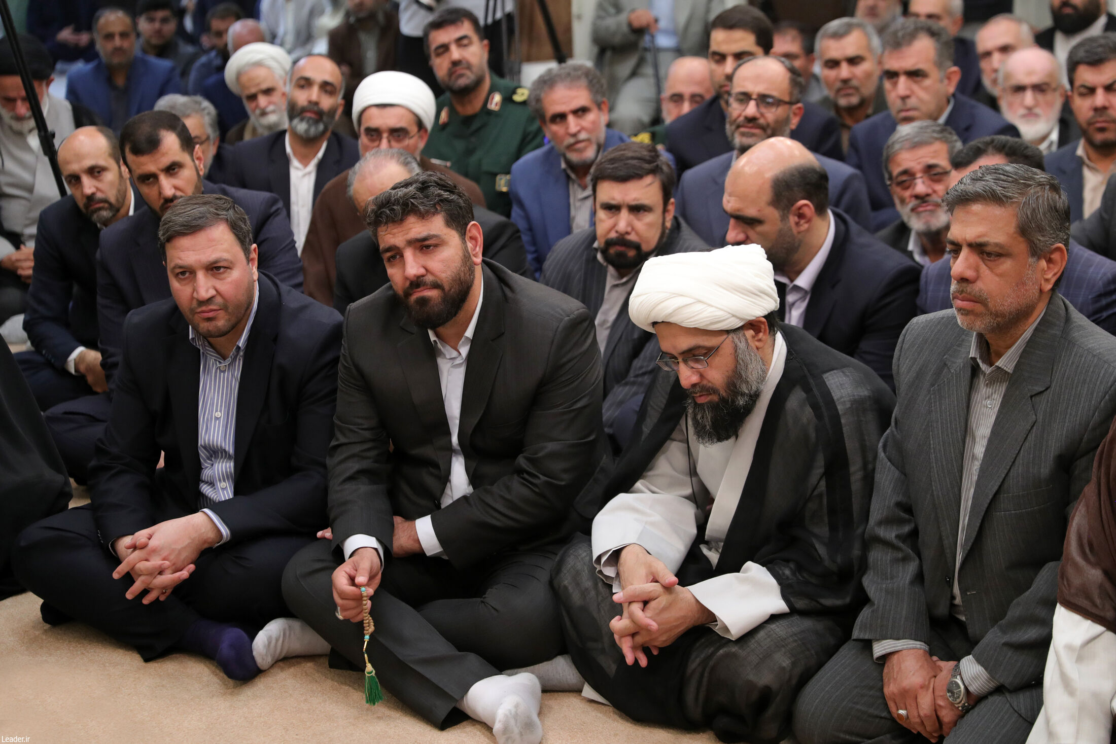 دیدار دست‌اندرکاران کنگره ملی شهدای کرمانشاه با رهبر انقلاب