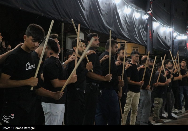 آیین شاه حسین گویان در شناط - ابهر