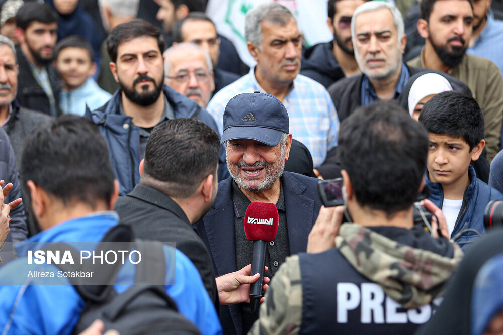 حضور مسئولین نظام در مراسم روز قدس در تهران