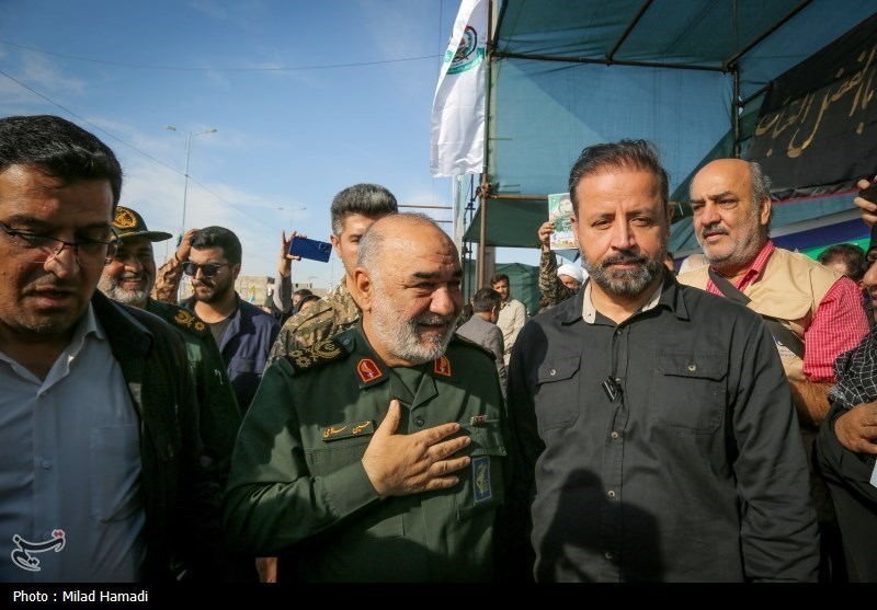 شهید سردار سرلشکر پاسدار حسین سلامی