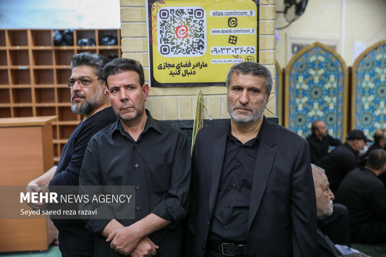 مراسم گرامیداشت اربعین شهدای هوافضای سپاه با حضور قالیباف 