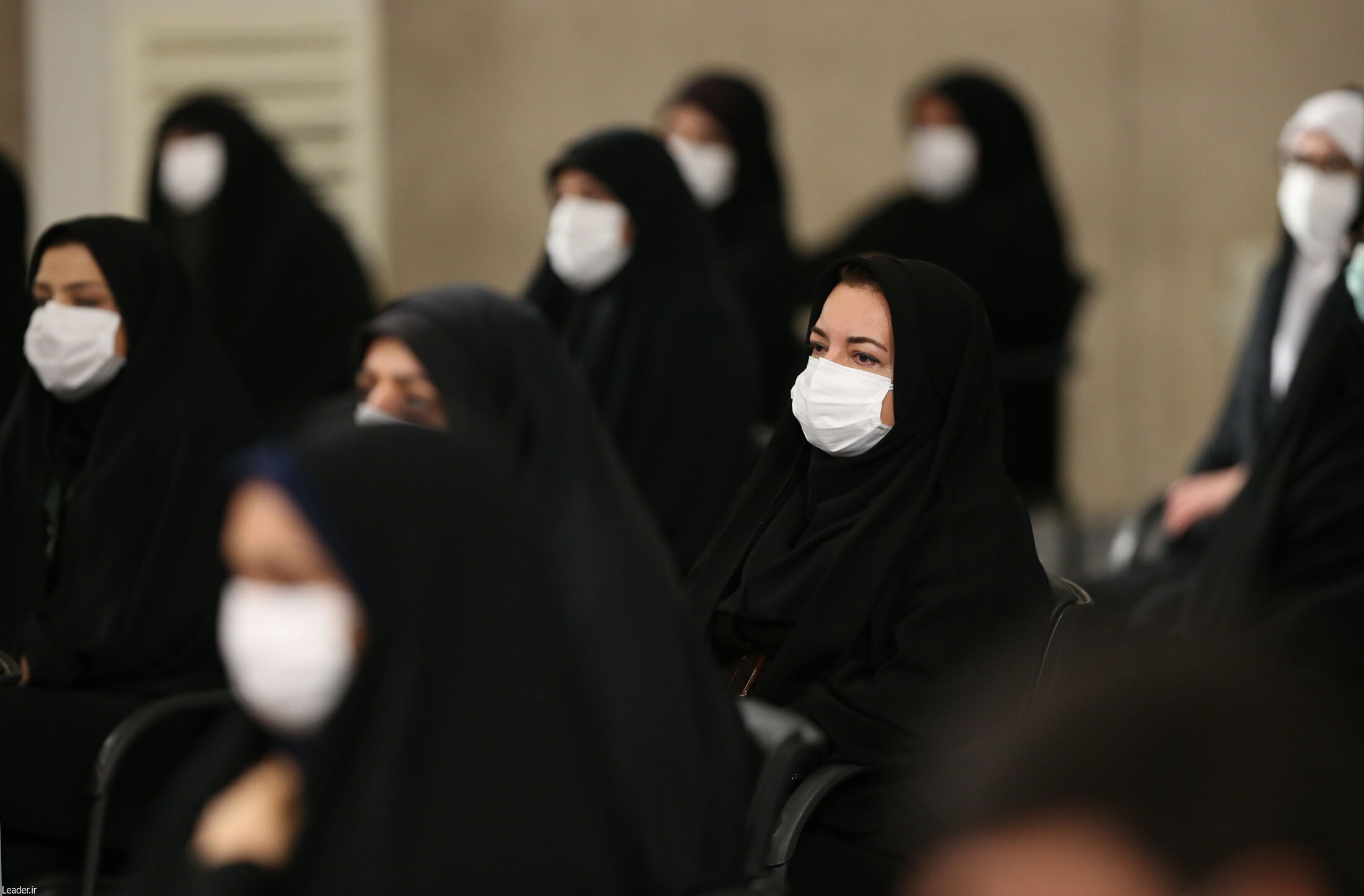 دیدار پرستاران و خانواده‌ شهدای مدافع سلامت با رهبر انقلاب