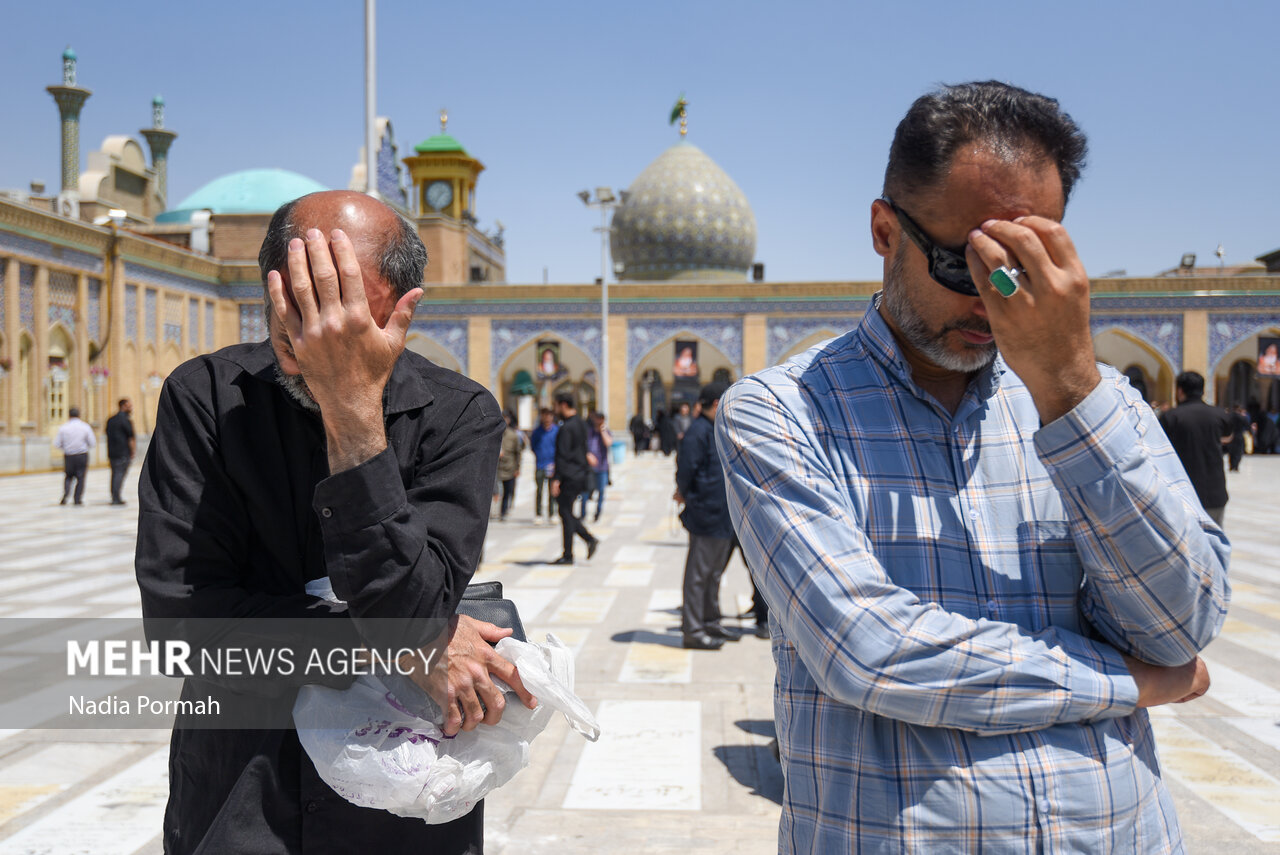 تشییع پیکر شهید مدافع حرم «سعید آبیار»