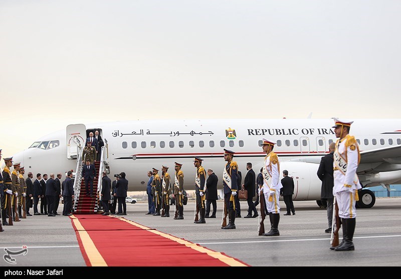ورود نخست‌وزیر عراق به تهران