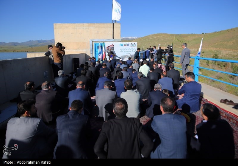  آئین شکرگزاری سرریز شدن سد اکباتان همدان