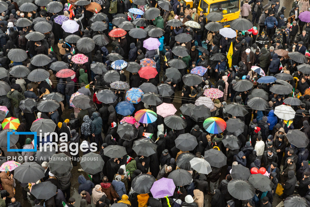 راهپیمایی ۲۲ بهمن در تبریز
