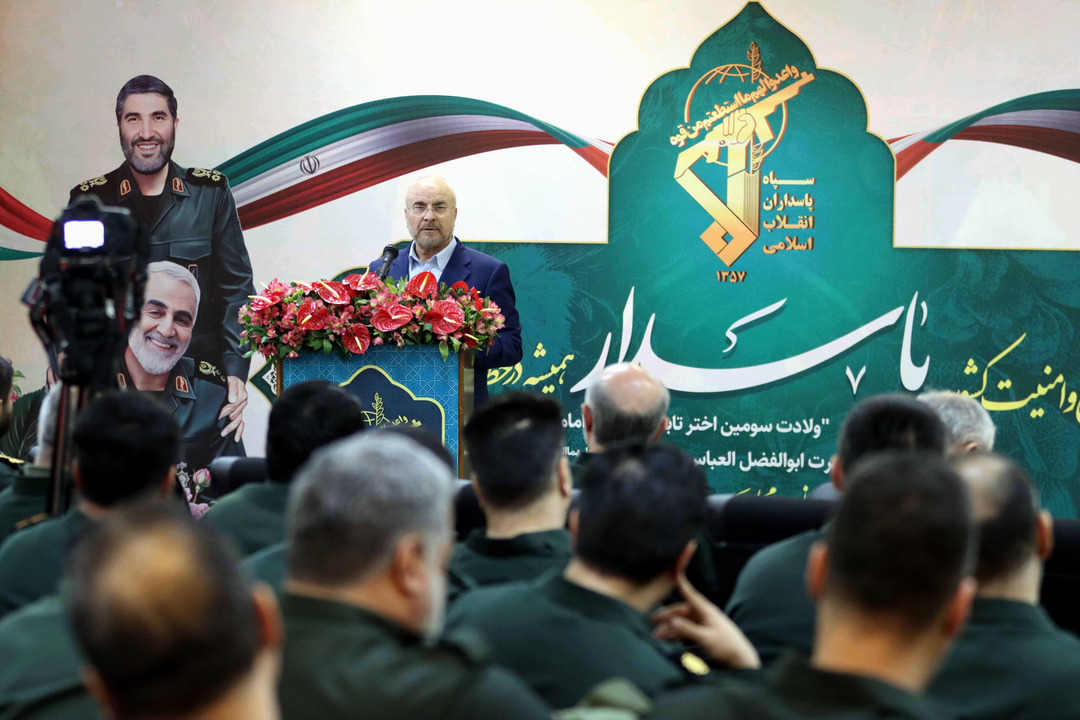 قالیباف در جمع یگان حفاظت مجلس