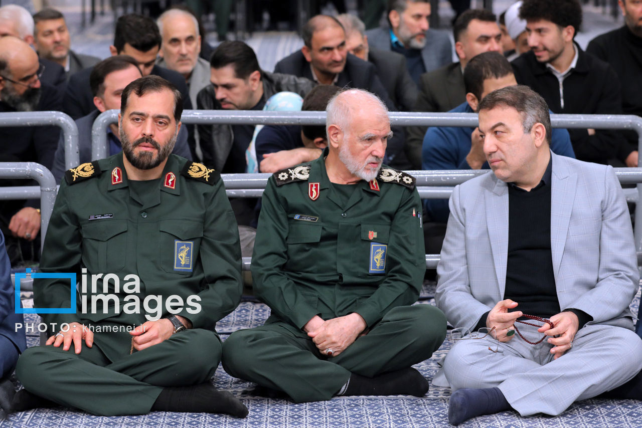 دیدار مسئولان نظام با رهبر انقلاب