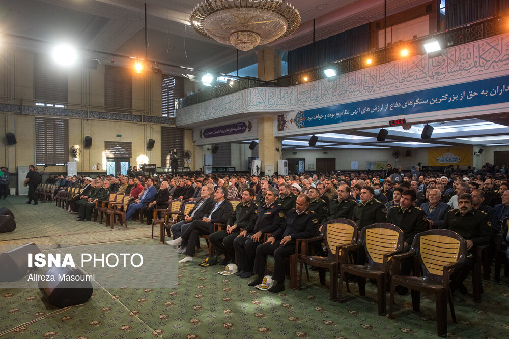مراسم گرامیداشت شهدای نیروی هوافضای سپاه