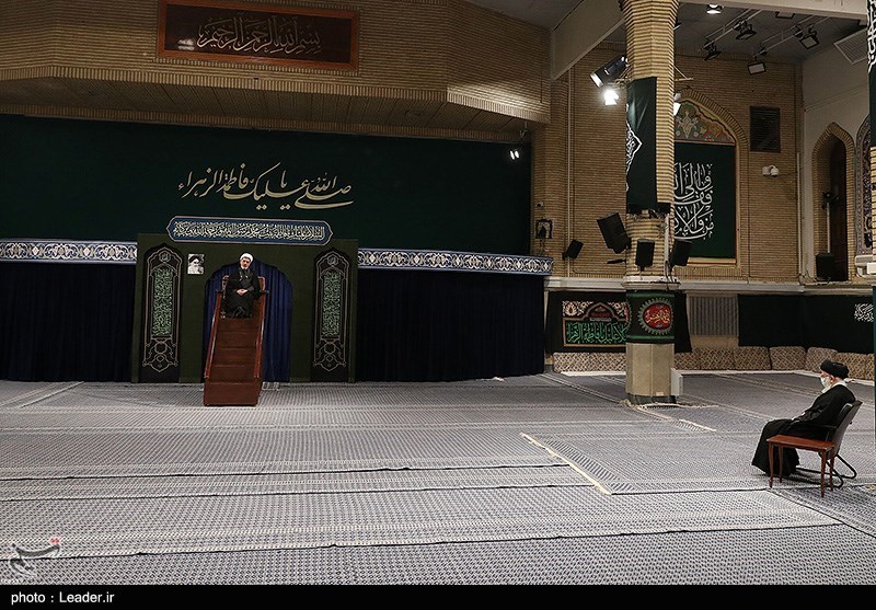 نخستین شب مراسم عزاداری ایام شهادت حضرت فاطمه‌زهرا (س)