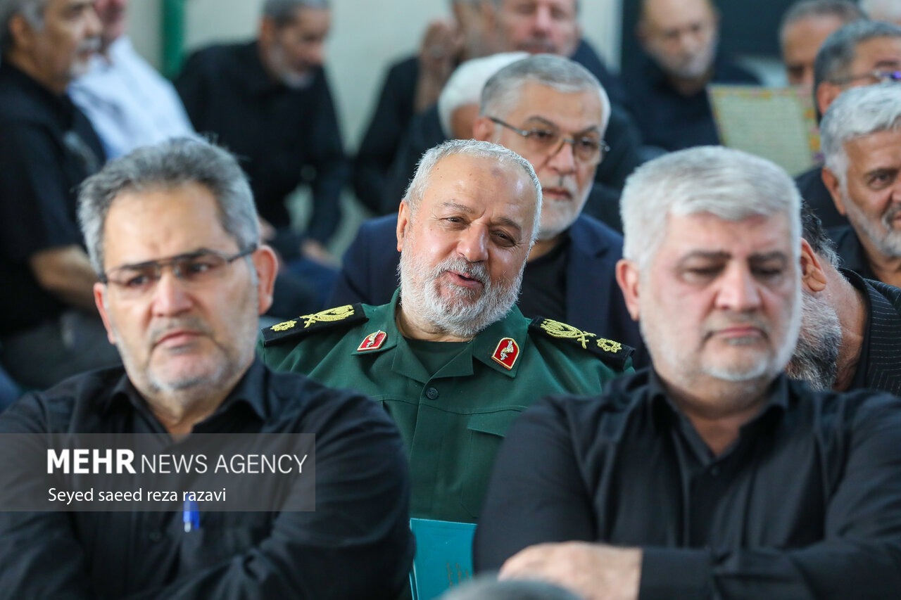 مراسم اربعین شهادت سردارسپهبد شهید غلامعلی رشید