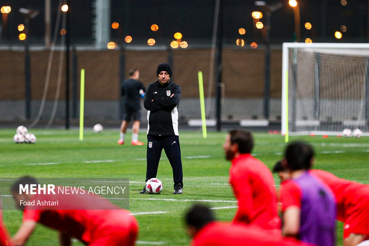 تمرین تیم ملی ایران