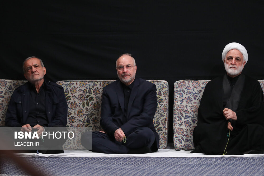 سومین شب مراسم عزاداری در حسینیه امام خمینی(ره)