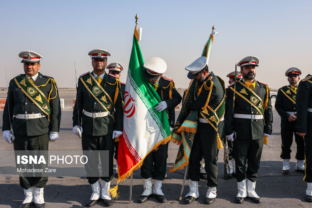 آیین استقبال از پیکرهای مطهر شهدای گمنام - مشهد