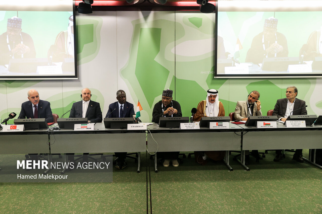 اولین روز سفر رئیس مجلس به ژنو