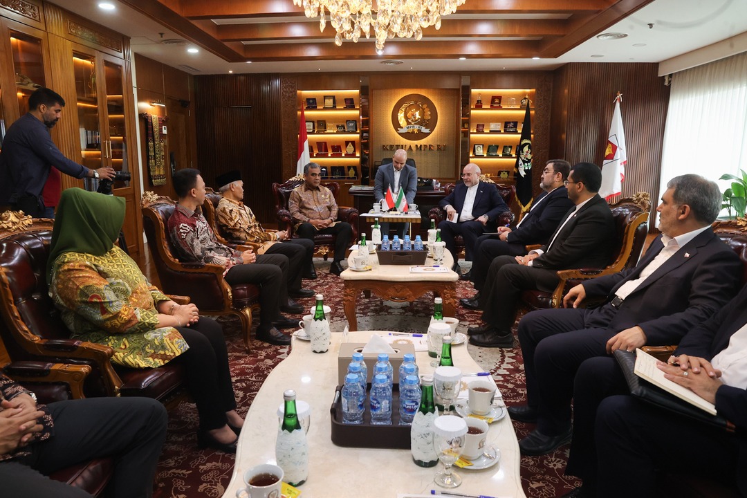 دیدار قالیباف با رییس مجلس مشورتی اندونزی 