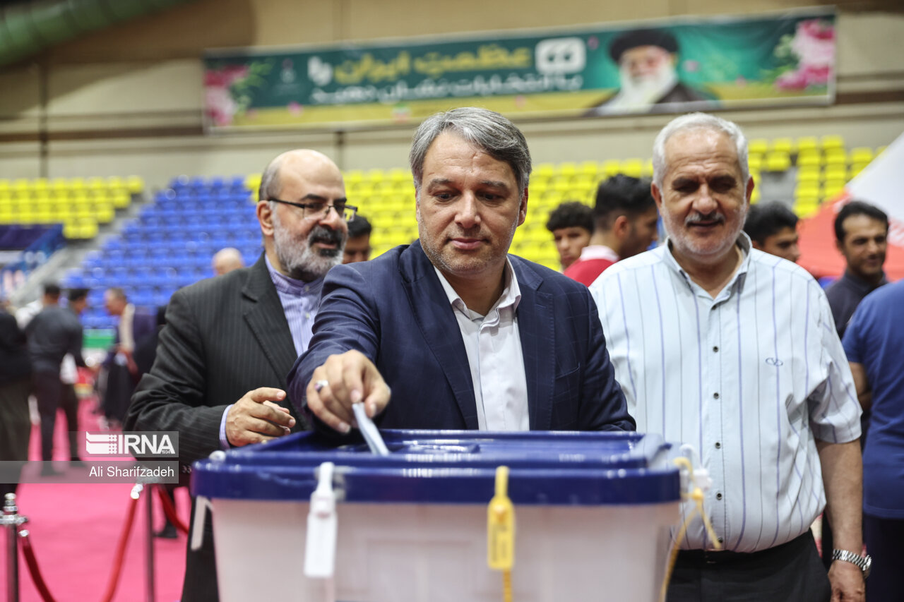 انتخابات ورزشگاه شهید شیرودی 