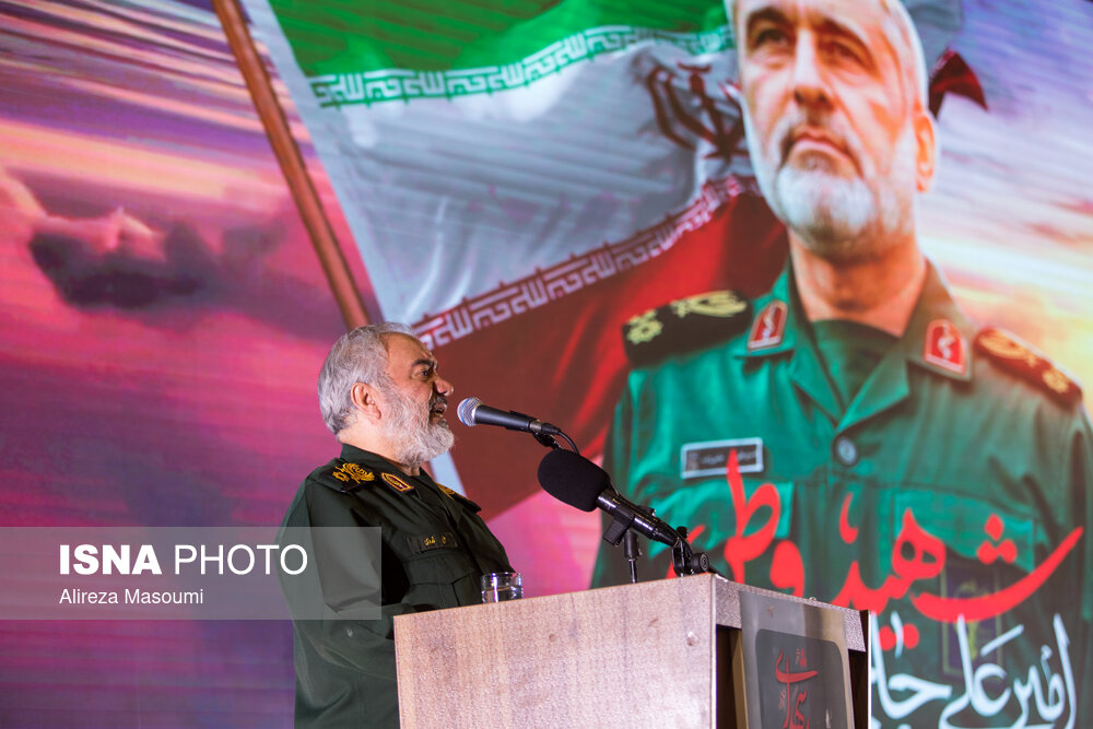 مراسم گرامیداشت شهدای نیروی هوافضای سپاه