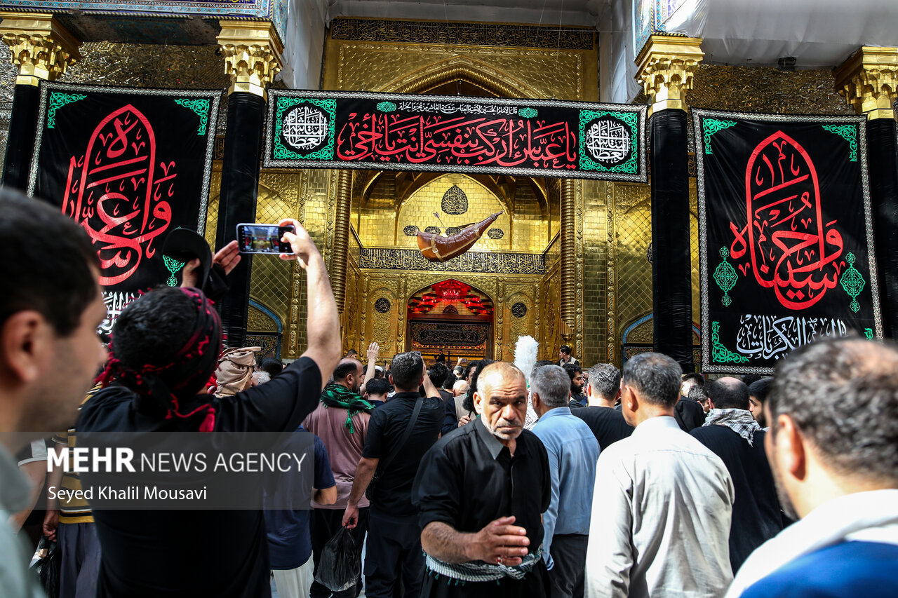 حرم حضرت عباس (ع) در ایام اربعین حسینی