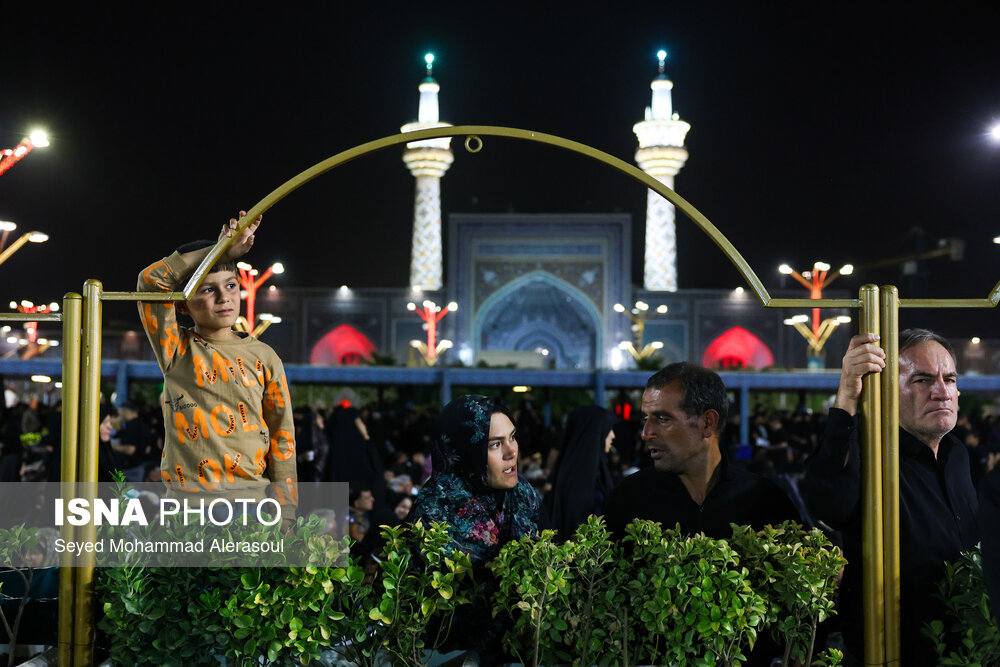 مراسم خطبه خوانی شب شهادت امام رضا (ع)