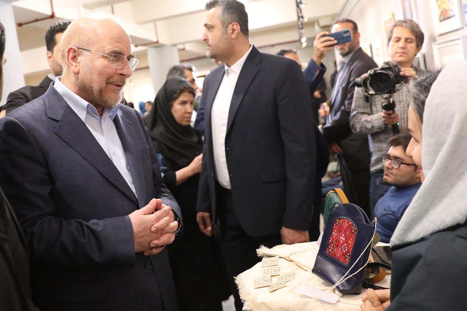 بازدید قالیباف از سومین جشنواره بین‌المللی همام