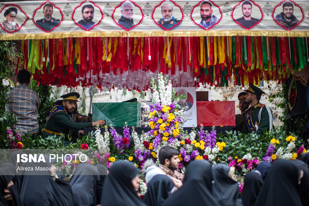 مراسم تشییع پیکر شهید مصطفی عبداللهی