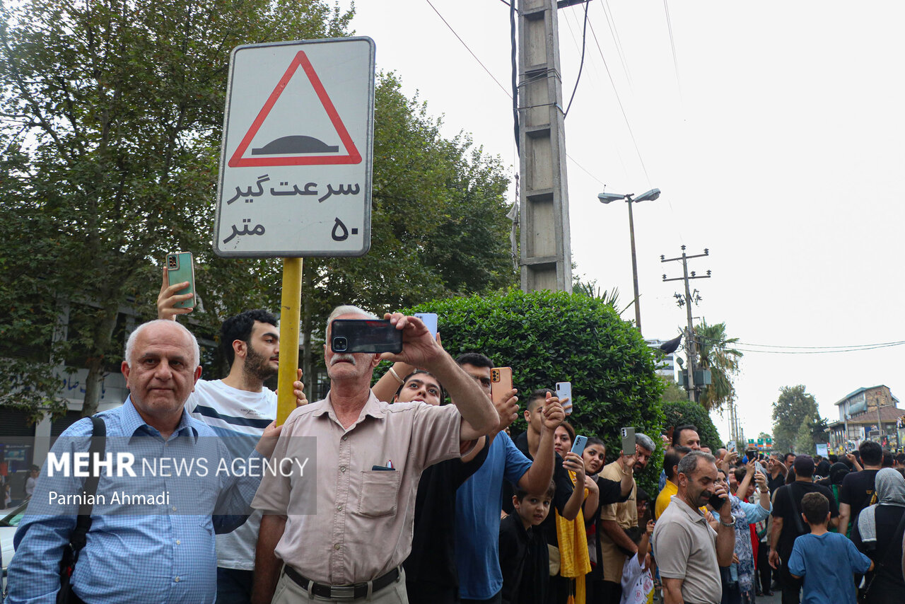 استقبال از محمد هادی ساروی در آمل