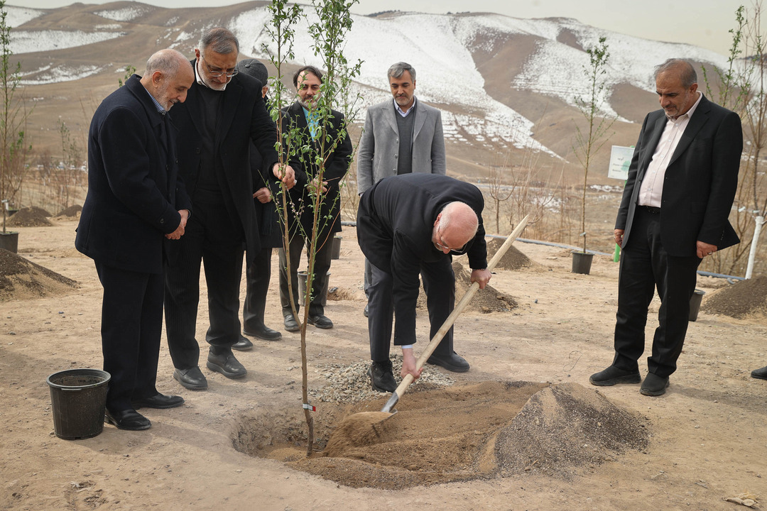 طرح کمربند سبز شهر تهران با حضور قالیباف 