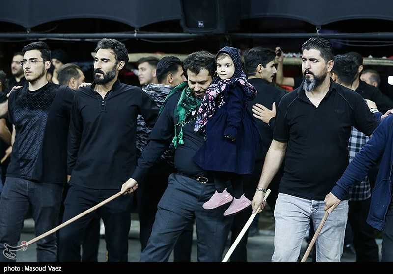 مراسم عزاداری شاه حسین گویان در تبریز