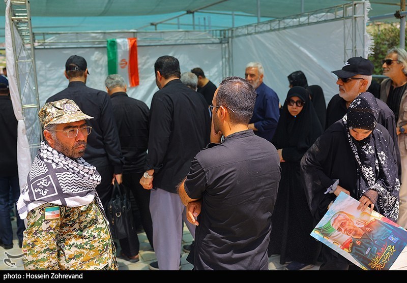 محل خاکسپاری پیکر سردار شهید محمد باقری