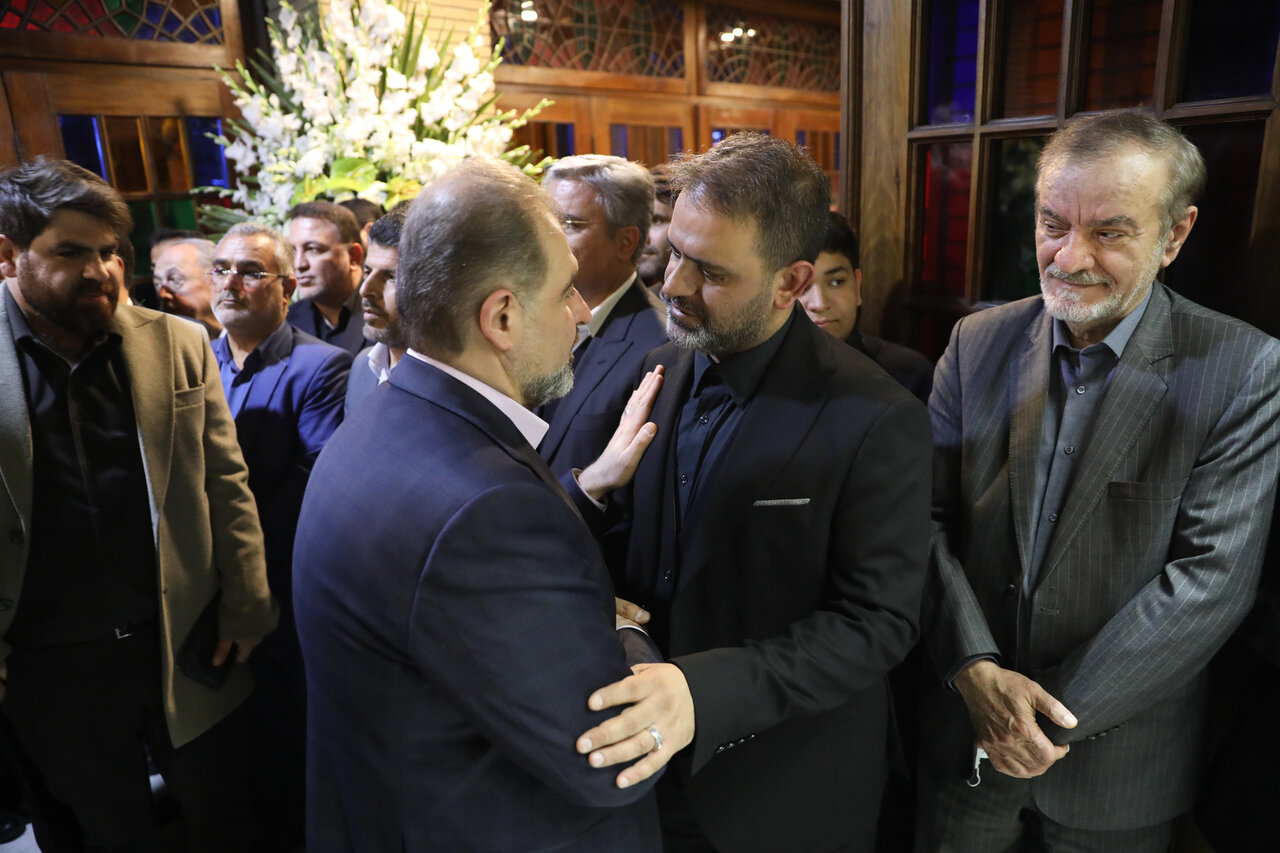 مراسم ختم پدر نماینده مسجد سلیمان با حضور قالیباف