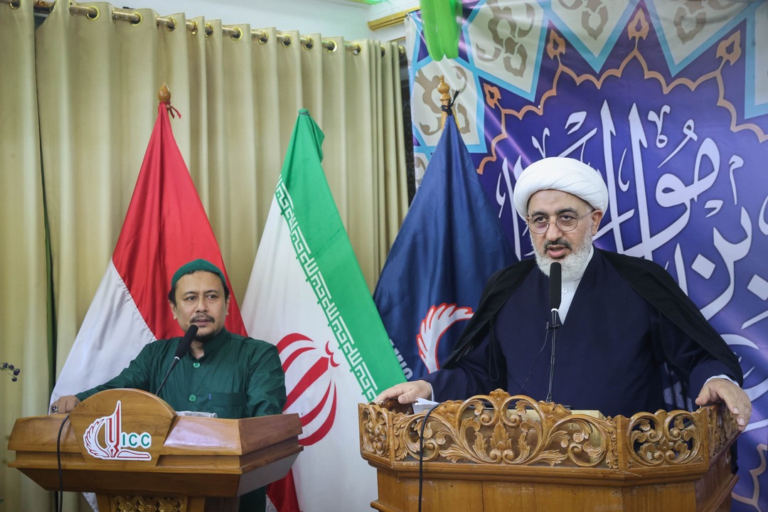 حضور قالیباف در مرکز فرهنگی اسلامی اندونزی