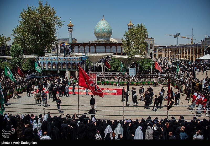  تشییع و تدفین شهدا حادثه تروریستی حرم شاهچراغ (ع)