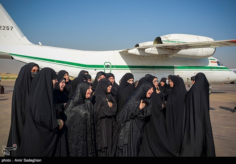 مراسم استقبال از پیکر سردار شهید غیب پرور 