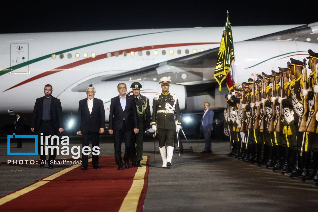 بازگشت رئیس جمهور از نیویورک