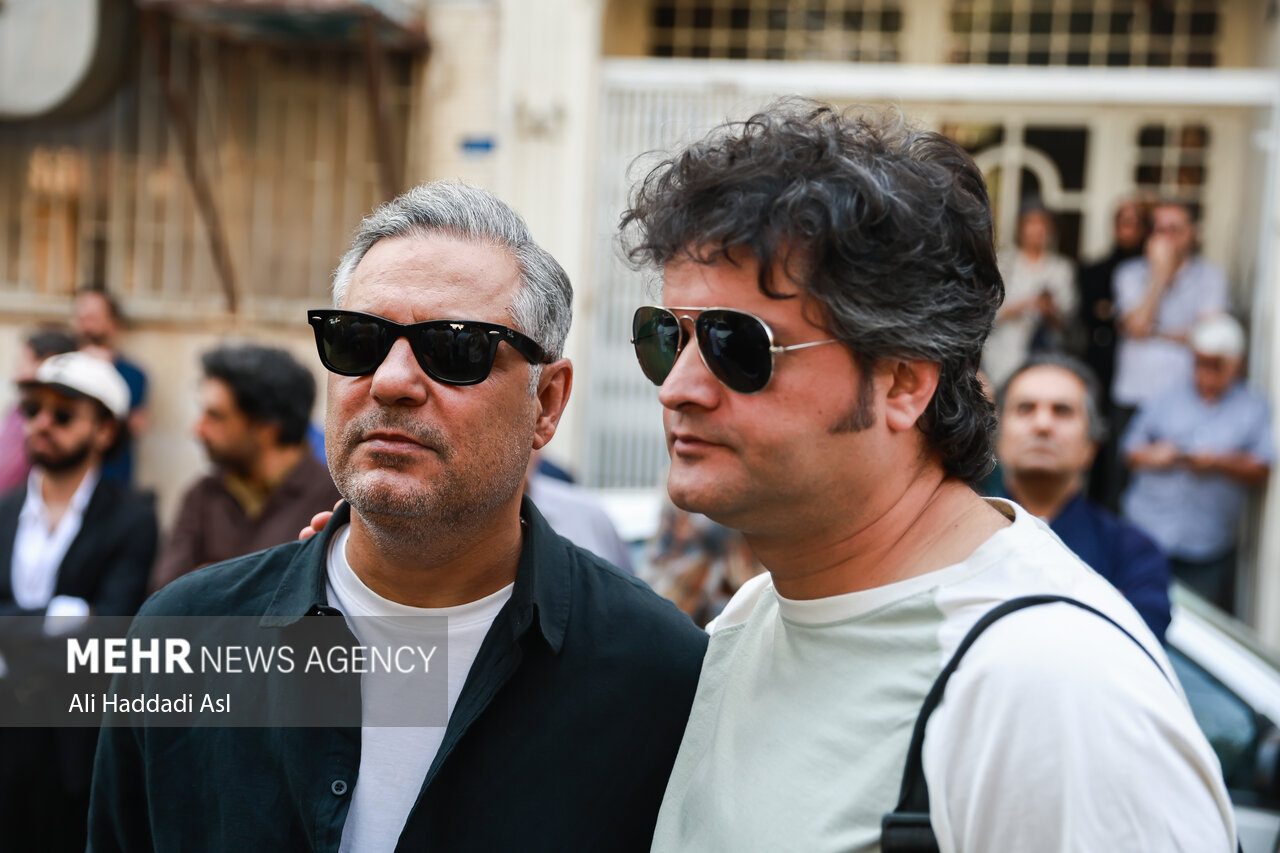 تصاویر مراسم تشییع پیکر ناصر تقوایی