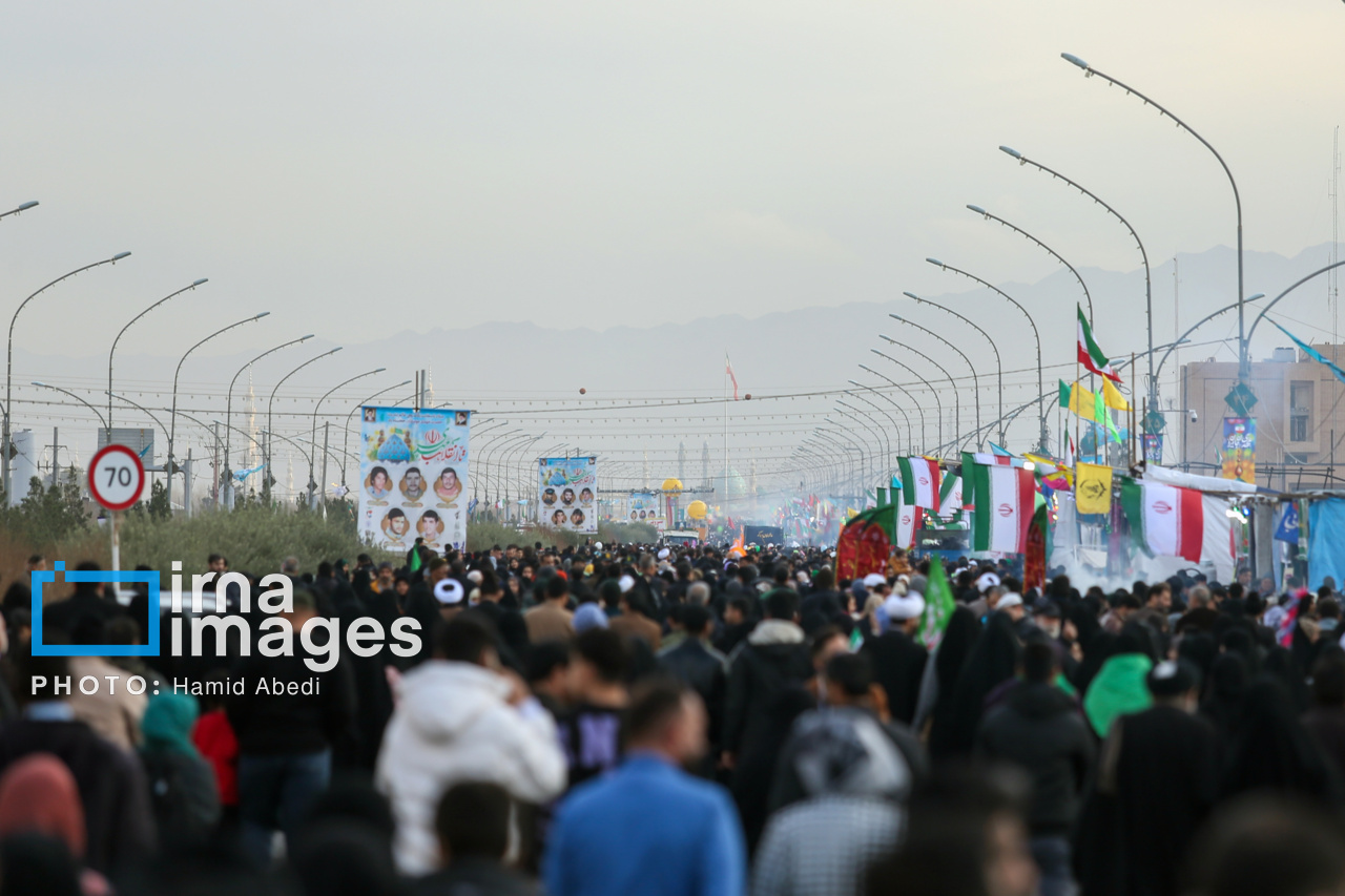 شب نیمه شعبان در مسجد جمکران