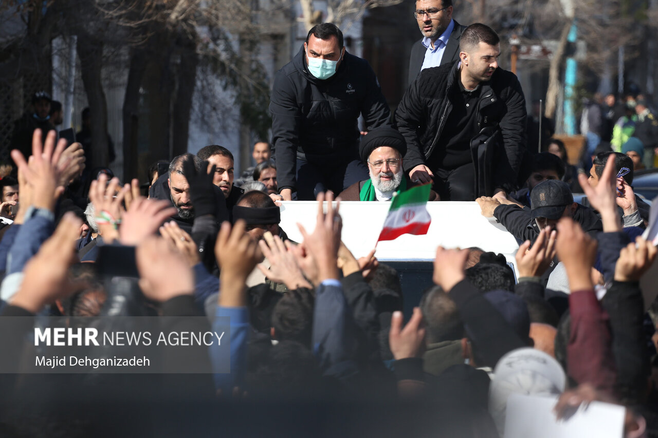 استقبال یزدی‌ها از رئیس جمهور