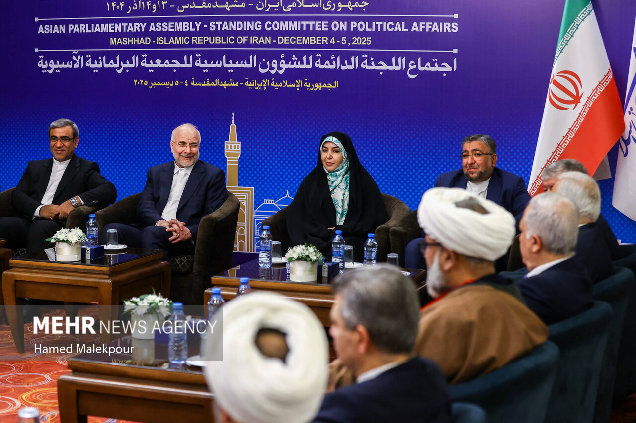 سفر رئیس مجلس به مشهد مقدس