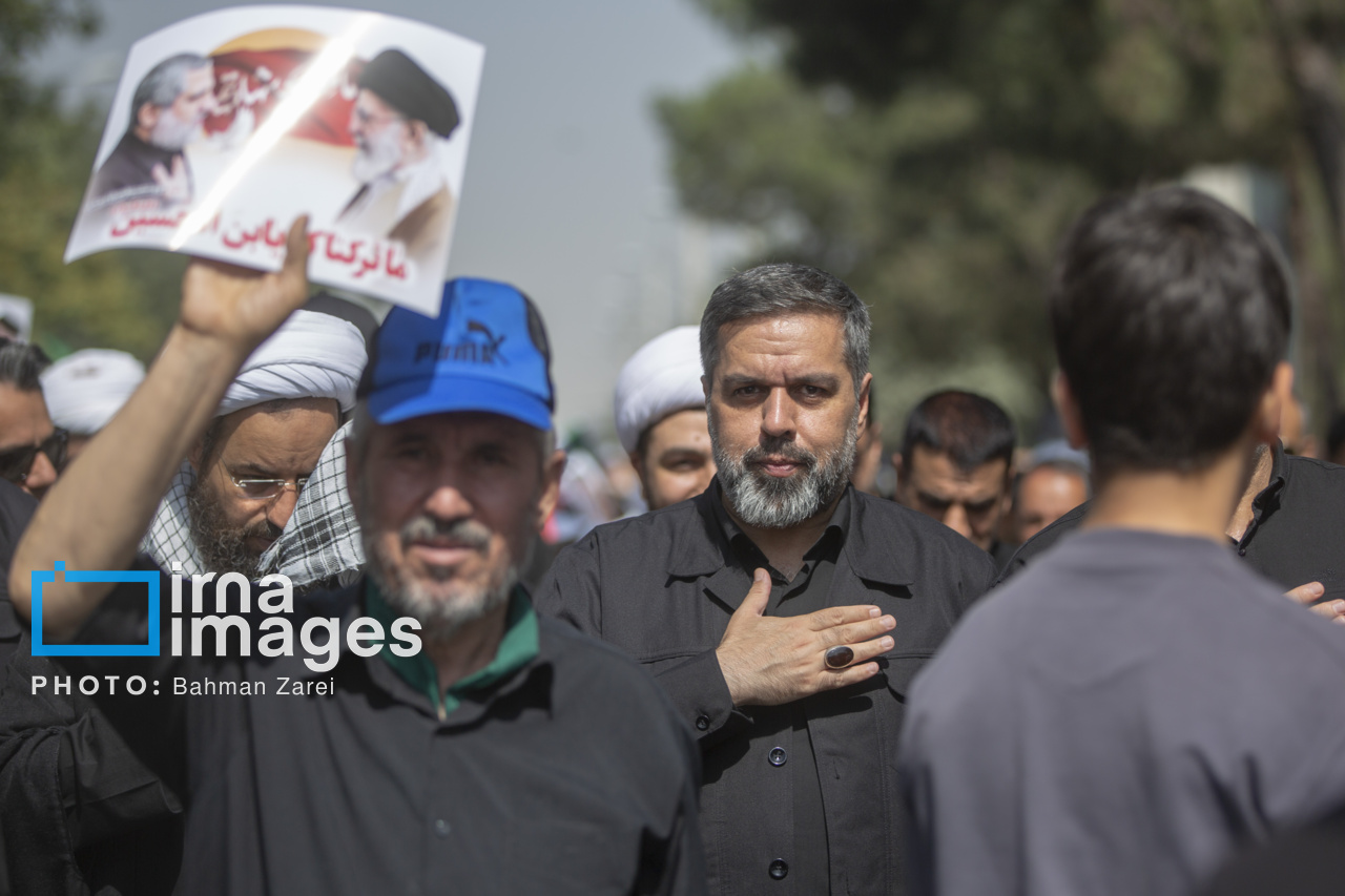 راهپیمایی جاماندگان اربعین حسینی در استانها