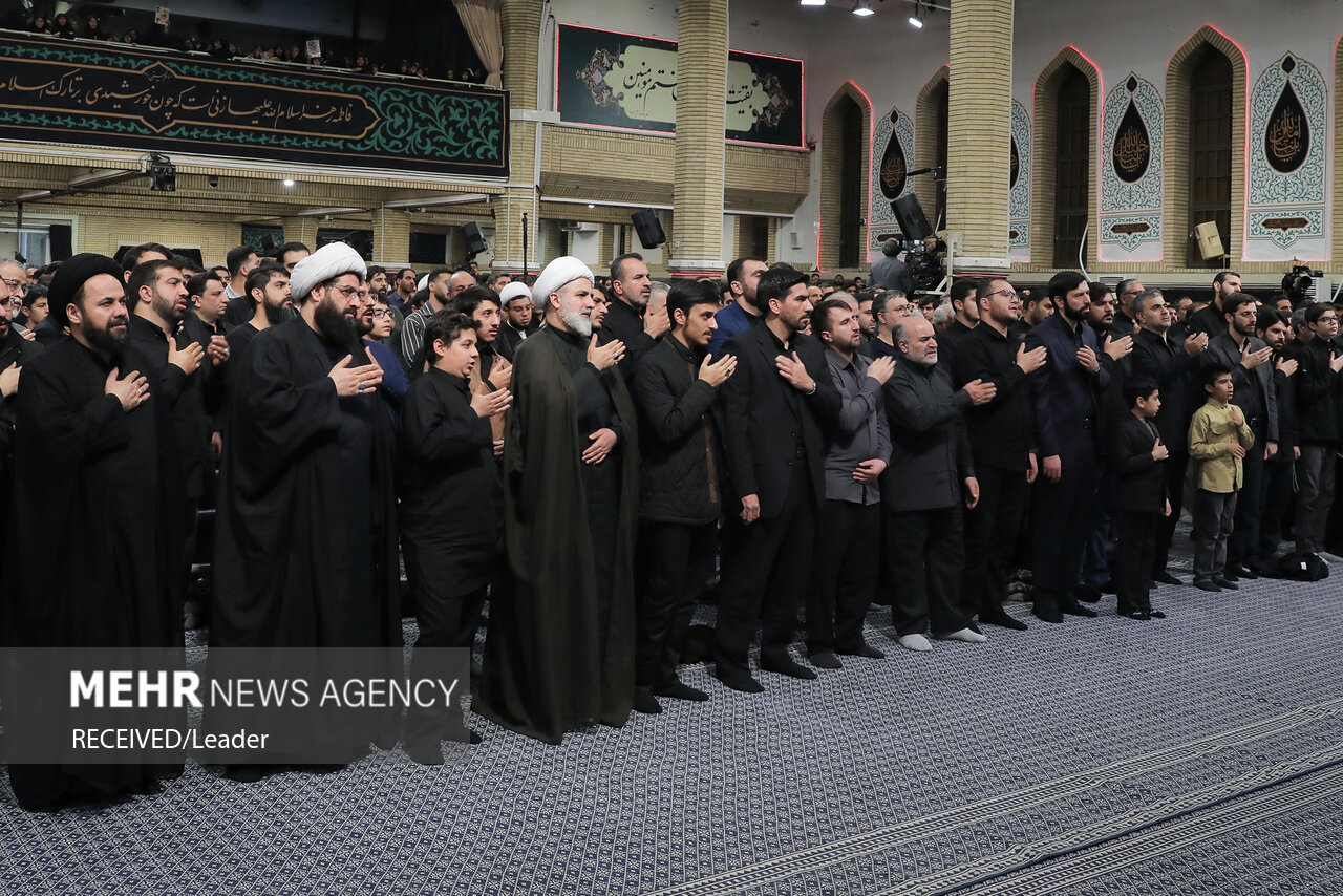 آخرین شب عزاداری شهادت حضرت زهرا (س)